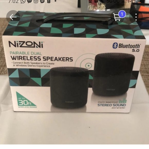 Wireless Bluetooth speakers - Picture 1 of 1